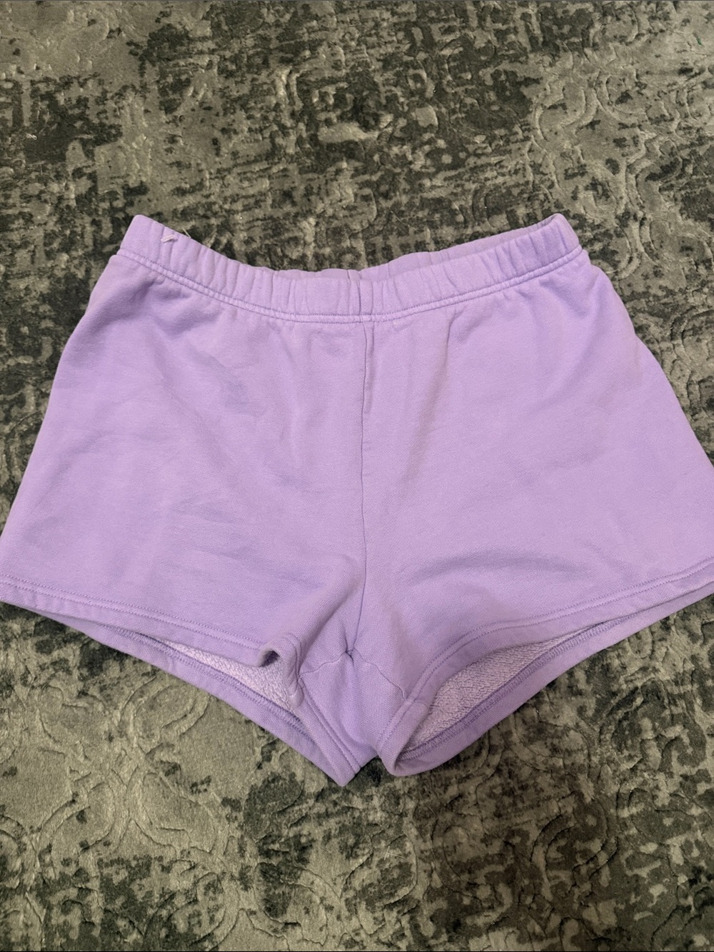 TNA Cozy Fleece Lavender Women's Lounge Shorts